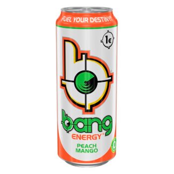Bang Peach Mango 500 ml - Caja 12 unidades