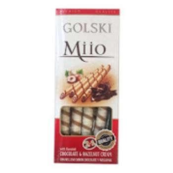 Barquillo Miio sabor Chocolate 120 gr. - Caja 32 unidades