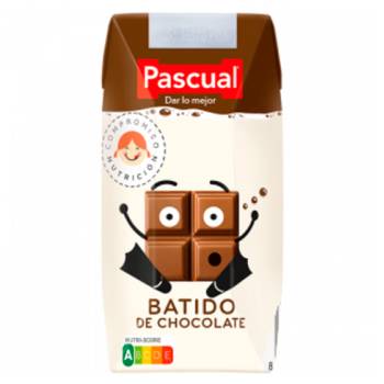 Batido de Chocolate PASCUAL 200 ml. - Caja 18 unidades