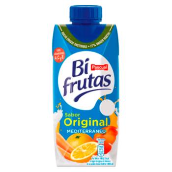 Bifrutas Mediterráneo Tetrabrik C/TAPÓN 330 ml. - Caja 18 unidades