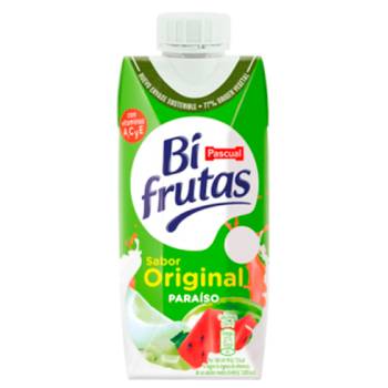 Bifrutas PARAISO Tetrabrik C/TAPÓN 330ml. - Caja 18 unidades