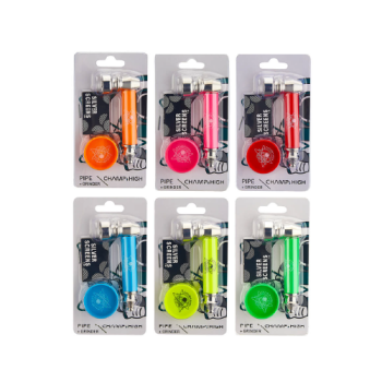 Blister Fluor Pipa + Grinder