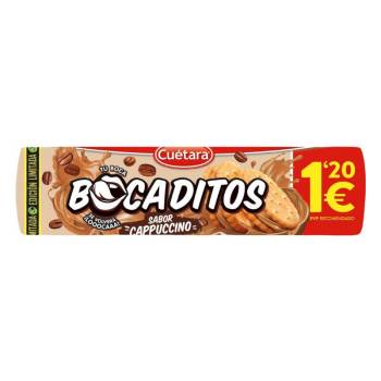 Bocaditos sabor CAPPUCCINO 150 gr. - Caja 15 unidades - PRECIO MARCADO A 1.20 € -