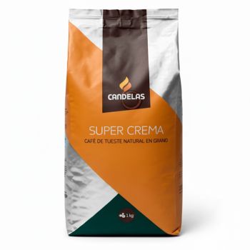 Café grano Candelas - Super Crema 1 Kg .