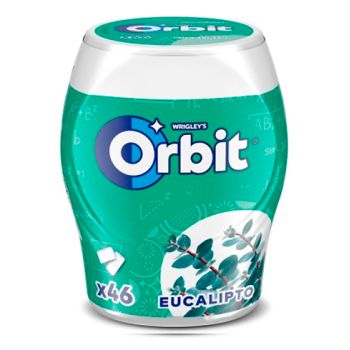 Chicle Orbit Eucalipto Bote - Caja 6 unidades