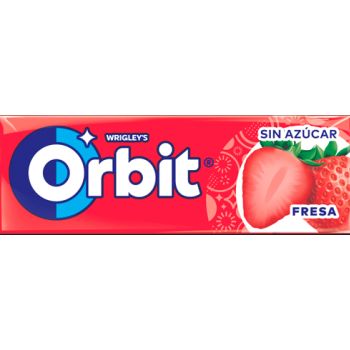 Chicle Orbit Fresa 14 gr. -Estuche 30 unidades