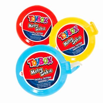 Chicle TOYBOX Tutti Frutti 35gr. - Caja 36 Unidades con Tatuaje y Tazo Sorpresa