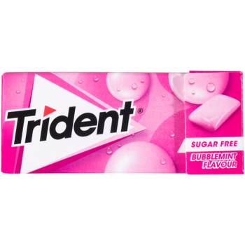 Chicle Trident Bubble Mint (Gragea) 14 gr. - Caja 24 unidades