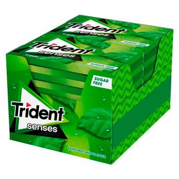 Chicle Trident Senses Hierbabuena para vending al por mayor