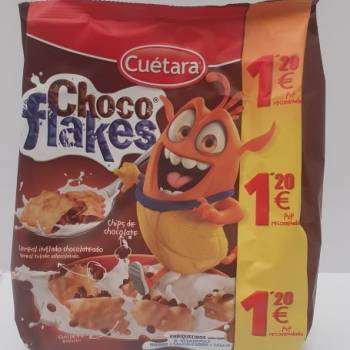 Choco Flakes 120 gr. - Caja de 7 unidades ( Producto con precio marcado a  1.20 € ), MADELVEN ®, Mayorista Vending