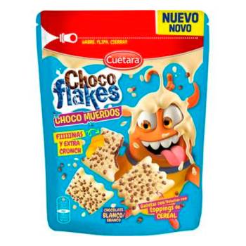Chocoflakes Choco Muerdos BLANCO 70 gr - Caja de 8 unidades - PRECIO MARCADO A 1'70€