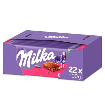 Chocolate Milka Confetti 100 g - Caja 22 Unidades  al por mayor