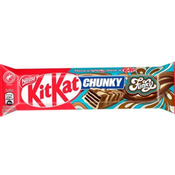 Chocolatina Kit Kat Chunky Funky 40 gr.  - Caja 24 Unidades