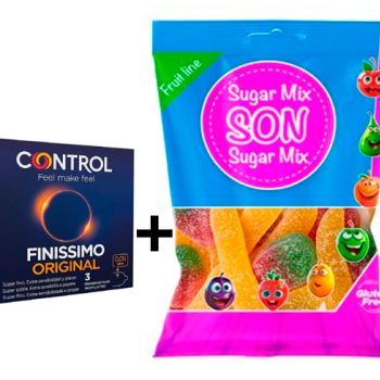 Control  Finíssimo de 3 unidades ( 1.15 € ) + GS. Sugar Mix ( 0.398 € )