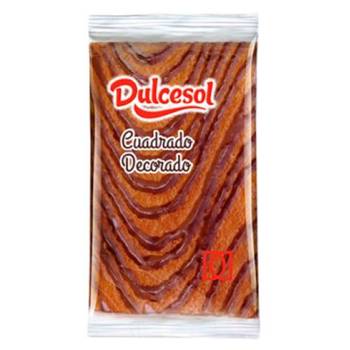 Cuadrado Decorado 85 gr. - Caja 3 kilos