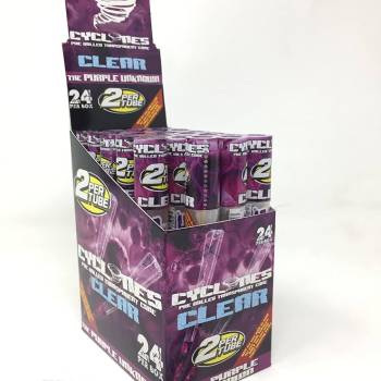 Cyclones Clear The Purple Unknown - Caja de 24 unidades