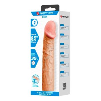 Derek Funda Pene Con Extensión Natural - Pretty Love
