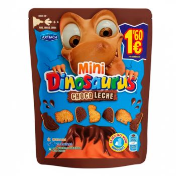 Dinosaurus MINI ChocoLeche 80 gr. - Caja de 8 unidades - PRECIO MARCADO A 1'60 € -