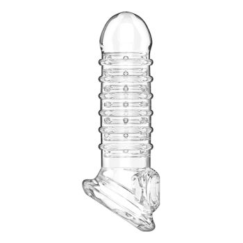 VIRILXL - EXTENSION Y FUNDA DE PENE V15 TRANSPARENTE vending al por mayor  2