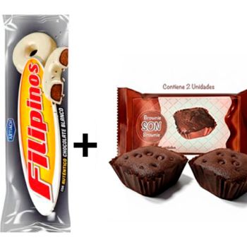 Filipinos Blanco 67 gr. ( 0.715 € ) + Brownie SON 50 gr. ( 0.368 € )
