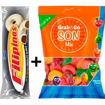 Filipinos Blanco 67 gr. ( 0.65 € ) + GS. Grab & Go Pica ( 0.398 € )