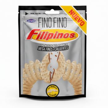 Filipinos Fino Fino Blanco 70 gr. - Caja 8 unidades