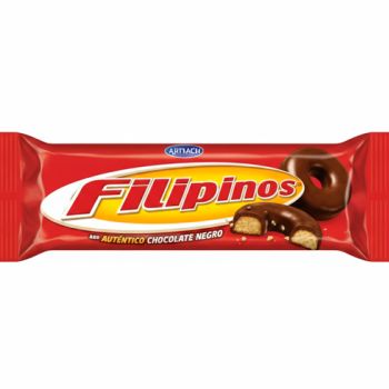Filipinos Negro 67 gr. - Caja 18 Unidades