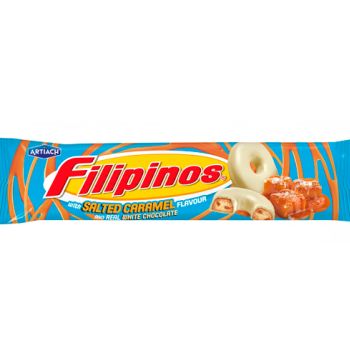 Filipinos Salted Caramel 83gr.+ 35gr. - Caja de 12 unidades - PRECIO MARCADO A 1,50 € -