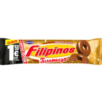 Filipinos Turronazo 83 + 35 gr. - Caja 12 unidades