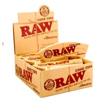 Filtro de Cartón Raw Cone Tips Maestro vending al por mayor  2