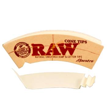 Filtro de Cartón Raw Cone Tips Maestro vending al por mayor
