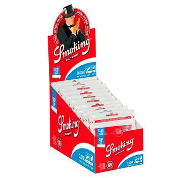 Filtros Algodón Smoking Azul 6mm (bolsa 180 filtros) vending al por mayor