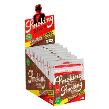 Filtros Algodón Smoking Brown Slim (bolsa 120 filtros + Librito Brown  vending al por mayor