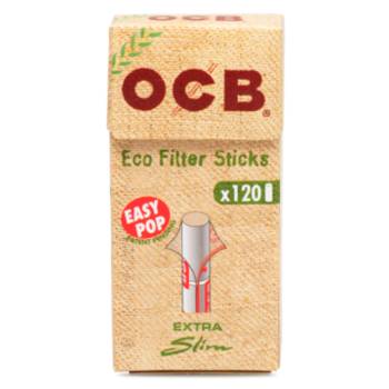Filtros Ocb Orgánico Slim 5,5 mm (estuche 120 filtros) - FORMATO VENDING - Caja 20 unidades