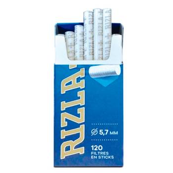 Filtros Rizla Algodón Ultra Slim 5,7 mm (estuche 120 filtros) vending al por mayor