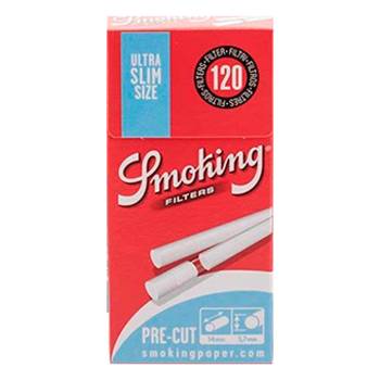 Filtros Smoking Algodón 6 mm - FORMATO VENDING - Caja 20 unidades