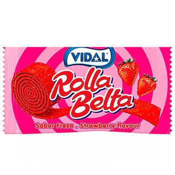 G V. Rolla Belta Pica Fresa - Caja 24 unidades