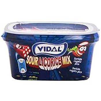 G V. Surtido Regaliz Pica TARRINA de 180 gr - Caja de 12 unidades