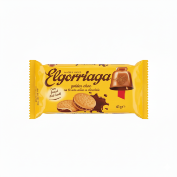 Galleta Elgorriaga Chocolate 60 gr. - Caja 18 unidades