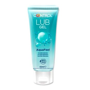 Gel Lubricante Control Aquafeel de 80ml.
