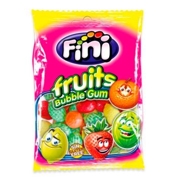 GF. Chicle Macedonia/ Fruits Bubble Gum 90 gr. - Caja 12 unidades
