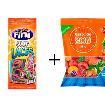 GF. Cordoneras Pica 85 gr. - Caja 12 unidades + GS. Grab & Go Pica 80 gr. - Caja 16 Unidades