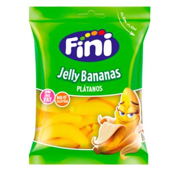 GF. Plátanos 90 gr./ Jelly Bananas - Caja 12 unidades