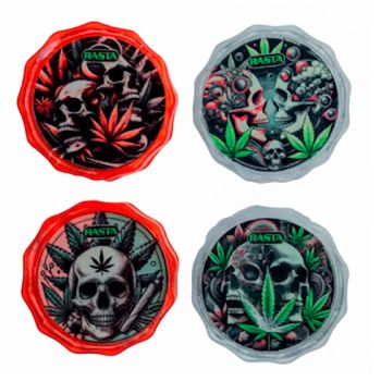 Grinder Calaveras y María 4.5cm -  2 Partes