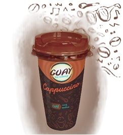 Guay Café Cappucchino 23 cl. - Pack de 10 unidades