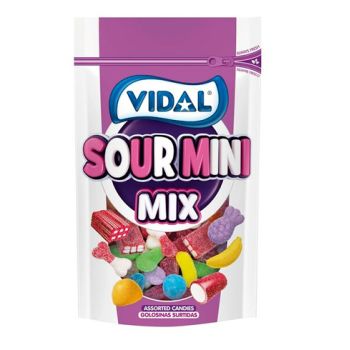 GV Sour Mini Mix BOLSA 180 gr. DOYPACK - Caja de 10 bolsas