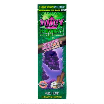 Hemp Wrap Juicy Grapes Gone Wild (pack 2 unidades) - Caja 25 unidades