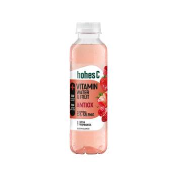 Hohes Water&Fruit Antiox sabor Fresa y Frambuesa 500cl - Pack 6 unidades