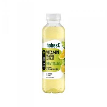 Hohes Water&Fruit Revitalize sabor Limón y Lima 500cl - Pack 6 unidades