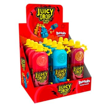 Juicy Drop Pop  - Cola - Fresa - Frambuesa 26 g. - Caja de 12 unidades 2